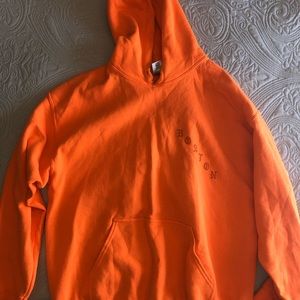 Orange Hoodie